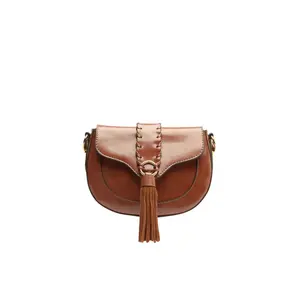 Bolsa Arezzo Tiracolo Caramelo Média Barbicacho