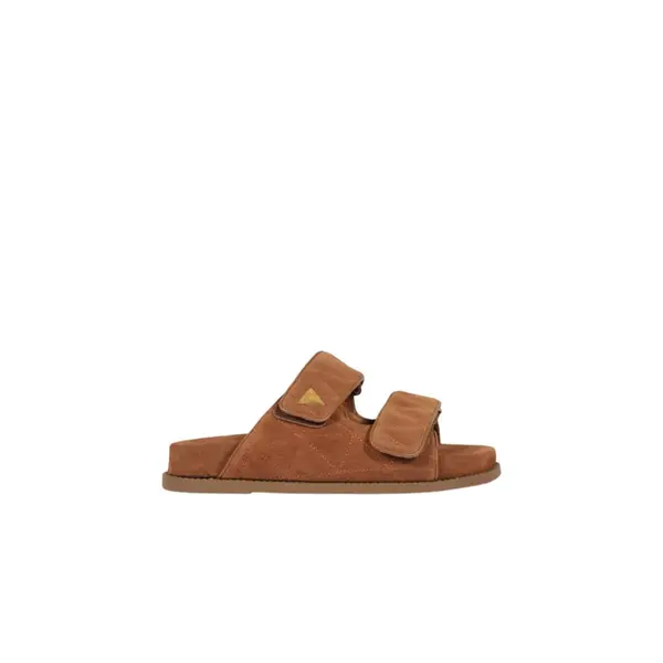 Sandália Schutz Papete Heavy Suede