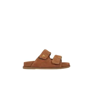 Sandália Schutz Papete Heavy Suede