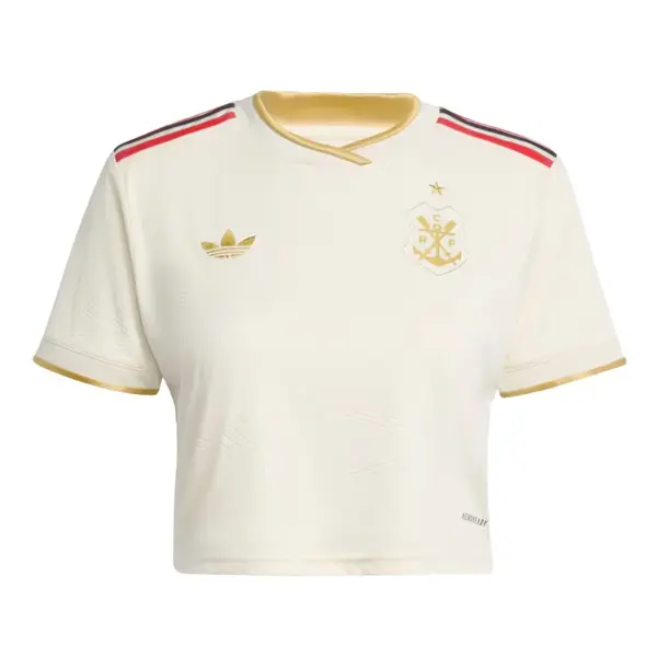 Cropped Adidas 3 CR Flamengo 25 Feminino