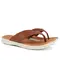 Chinelo Usaflex Rasteiro Em Couro