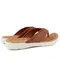 Chinelo Usaflex Rasteiro Em Couro