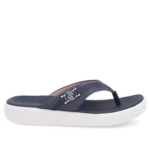 Chinelo Usaflex Rasteiro Em Couro AL0102002