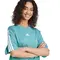 Cropped Adidas Essentials 3 Stripes Feminino