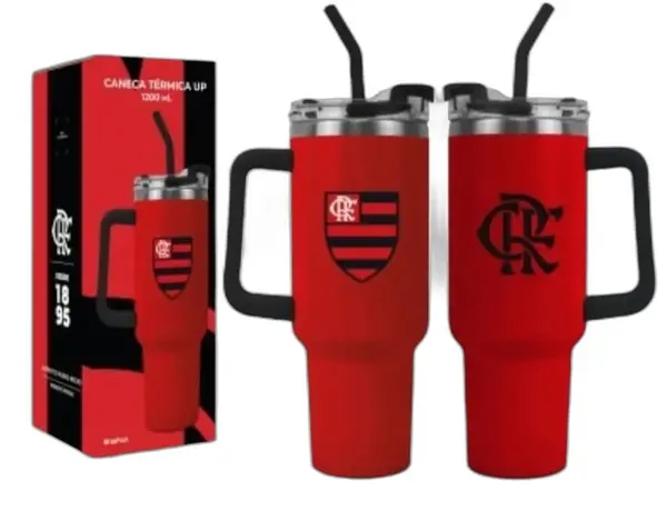 Garrafa Térmica Brasfoot Botafogo Up 1200ML