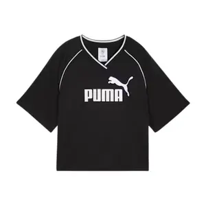 Camiseta Puma Essentials Relaxed Football Feminina