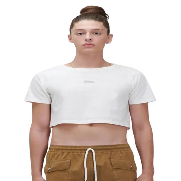 Cropped Baw T shirt Energy Logo
