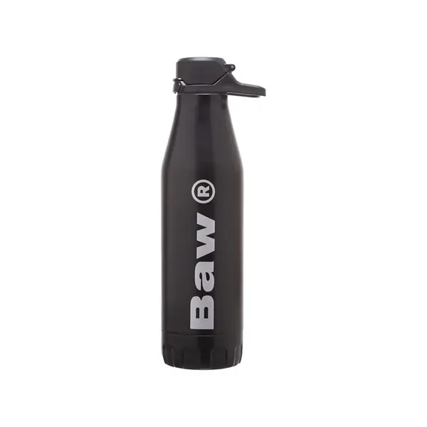 Garrafa Baw Clothing Aço Inoxidável Normcore Blac