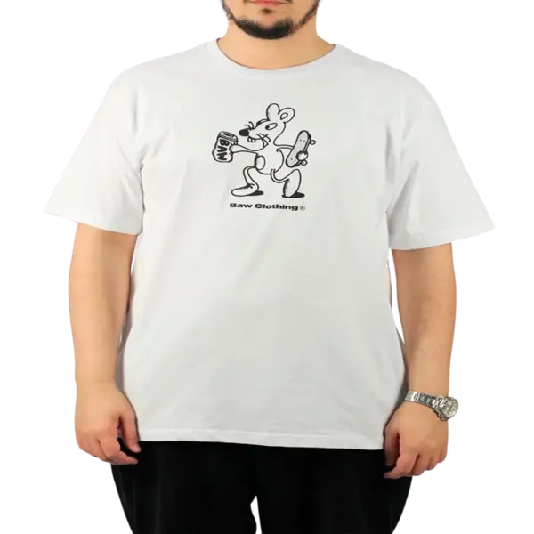 Camisa Baw Clothing Regular Skate Rat