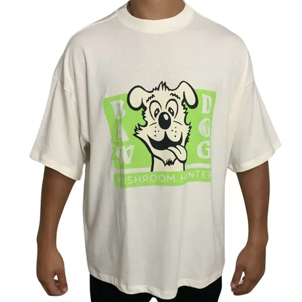 Camiseta Baw Over Dog Mushroom