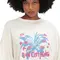 Camiseta Baw Boxy Butterflower Unissex