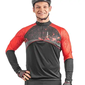 Camisa Poker Ciclista Manga Longa