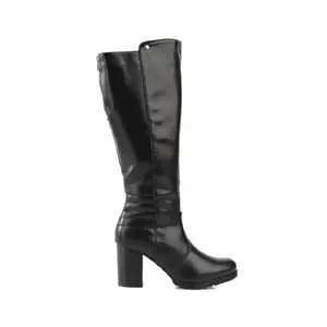Bota Mooncity Cano Alto Salto Alto Feminina 73134