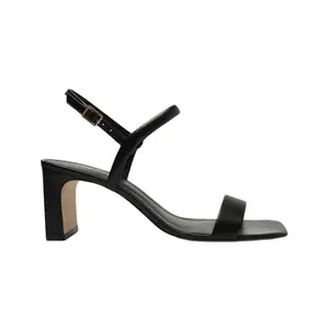 Sandália Arezzo Salto Bloco Monocromática A 11382 0006 0015