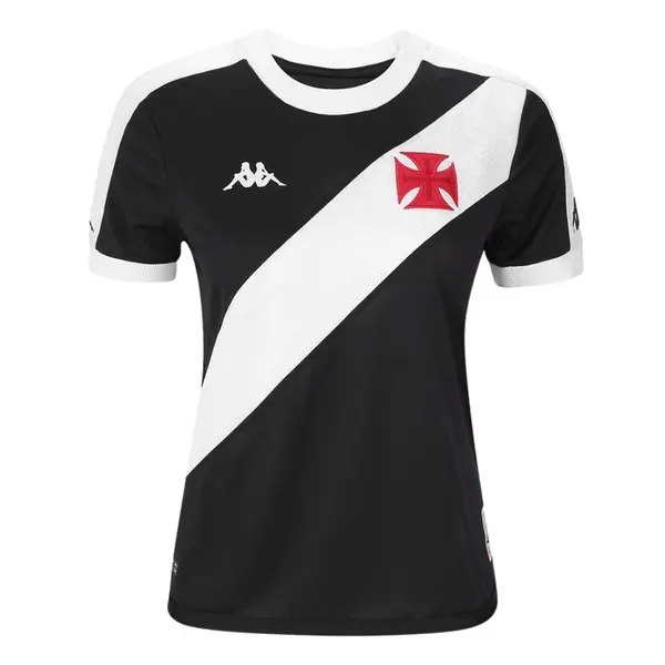 Camisa Vasco Kappa Kombat Home Player 25 Feminina